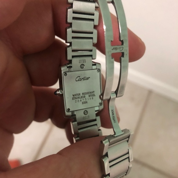 Cartier tank (small) - Picture 7 of 8